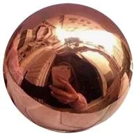 Полый шар из меди ø 100мм. (517618) сертификат - сфера арт-объект 100 мм. пустотелая  в Туле