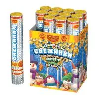 Пневматическая хлопушка Снежинки 30 АС0335 купить от производителя Русская Пиротехника — Тула