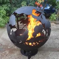 Шар огня ø 1000 мм. (197178) сертификат - сфера все для костра евростандарт  в Туле
