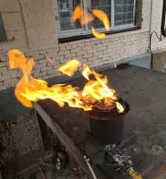 Газовая горелка ГВД 379 10 89 00 ПС (514263) поставка вечный огонь ø 154 мм. ветроустойчивая  в Туле