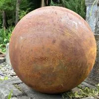 Стальная сфера — 3D КОРТЕН (518913) ∅ 1500 мм. Тула 