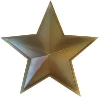 Звезда на памятник состаренная бронза в Туле (518501)