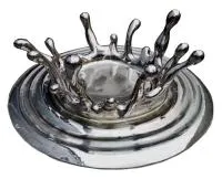 Всплеск воды из нержавеющей стали (517626) монтаж арт-объект  в Туле