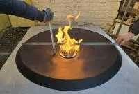 Чаша 850 вечный огонь (518171) сертификат комплект горелка ГВД 379 10 89 00 ПС - ø мм. ветроустойчивая  в Туле