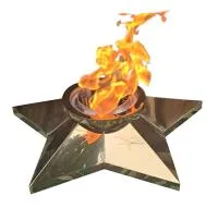 Звезда с газовой горелкой (518315) сертификат комплект горелка ГВД 379 10 89 00 ПС вечный огонь ø 600 мм. пустотелая  в Туле