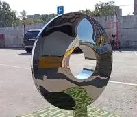 Линза арт  скульптура (519060) ∅ 2500 сталь AISI304 Тула 