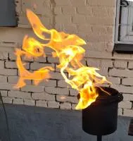 Газовая горелка ГВД 379 10 89 00 ПС (514268) сертификат вечный огонь ø 154 мм. ветроустойчивая  в Туле