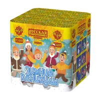 Салют Зимние каникулы 36 РС6005 купить от производителя Русская Пиротехника — Тула