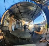 Сфера шар ø 2000 мм. (514274) производство - арт-объект пустотелая  в Туле