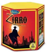 Фейерверк Zorro. Купить Фейерверк Zorro  Р7471 — магазин продажа салютов недорого —  Тула, производитель Русский фейерверк - Русская пиротехника, доставка по России  +7 963 711 89 03 — Тула | tula.piroclub.ru