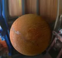 Шар парк декор кортен сталь (518911) ∅ 1000 мм. Тула 