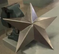 Звезда из углеродистой стали на памятник в Туле (518462)
