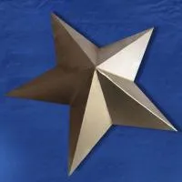 Звезда на обелиск латунь (197203) поставка - стела памятник ø 600 мм. пустотелая  в Туле