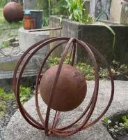 Кортеновская сталь - шарик (518967) ∅ 250 мм. Тула