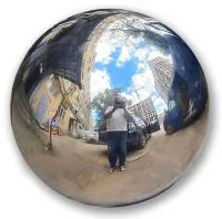 Шар ø 1100 мм. полый полированный (517594) поставка - сфера арт-объект пустотелая  в Туле