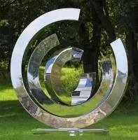 Скульптурная арт композиция кольца (518293) поставка арт-объект  в Туле