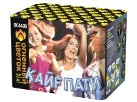 Батарея салютов Кайф-пати ОС6405 купить от производителя Огненный Цветок — Тула