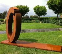 Скульптура дорожная карта кортеновская сталь (518257) поставка арт-объект  в Туле