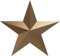 Звезда на памятник ветерану ВОВ из бронзы в Туле (518494)
