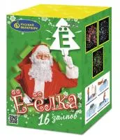 Батарея салютов Ё-Ёлка Р7062 купить от производителя Русский Фейерверк — Тула