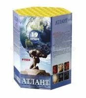 Батарея салютов Атлант. Купить Батарея салютов Атлант Р7054ФМ — магазин продажа салютов недорого —  Тула, производитель Русский фейерверк - Русская пиротехника, доставка по России  +7 963 711 89 03 — Тула | tula.piroclub.ru