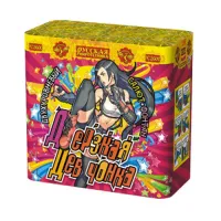 Фонтан салют Дерзкая девчонка РС2600 купить от производителя Русская Пиротехника — Тула