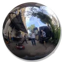 Шар ø 750 мм. полый полированный (517588) монтаж - сфера арт-объект пустотелая  в Туле