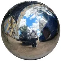 Полая сфера ø 1000 мм. (514269) производство - арт-объект пустотелая  в Туле