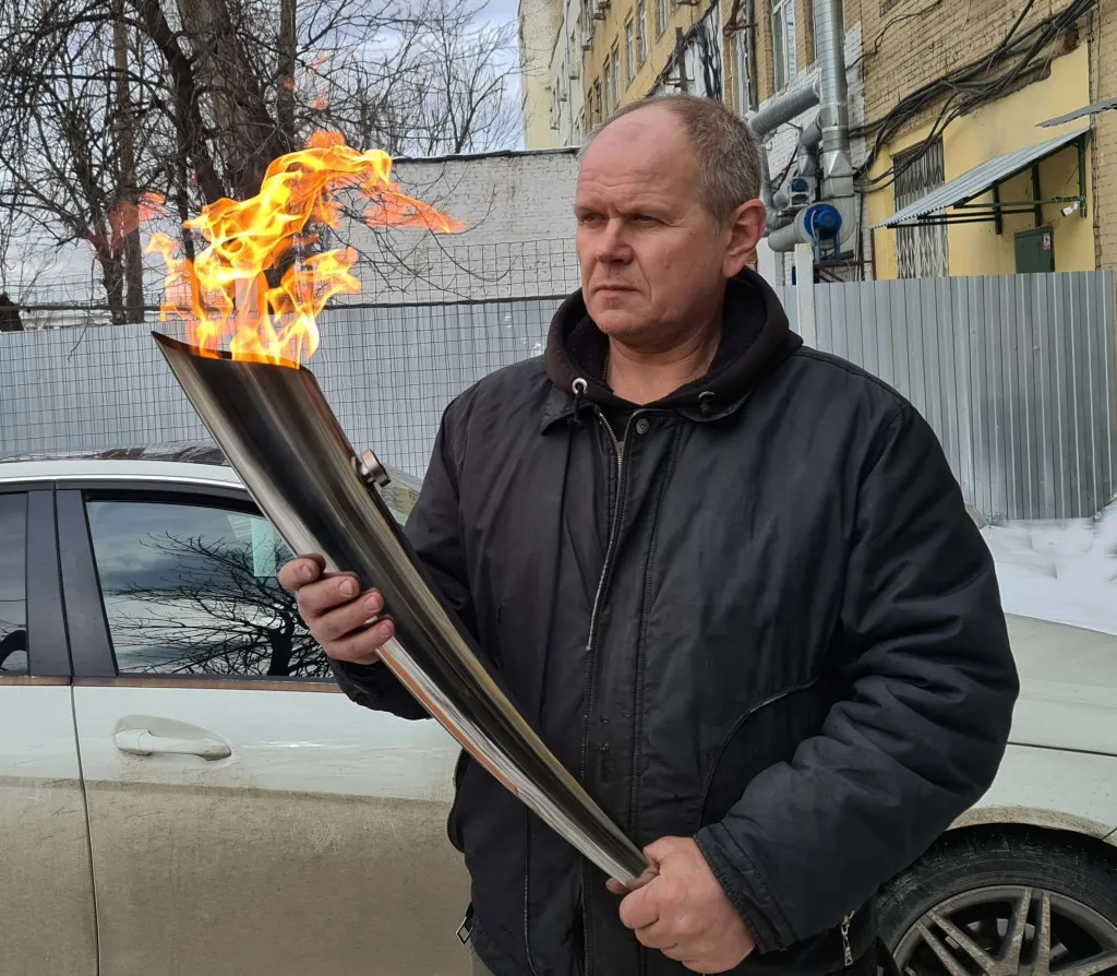 Факелы газовые для эстафеты Олимпийского огня в Туле